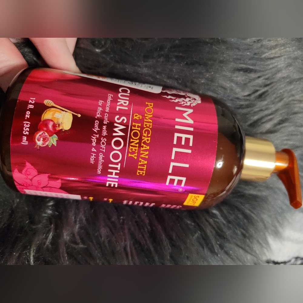 MIELLE POMEGRANATE & HONEY CURL SMOOTHIE 12 FL OZ (New).